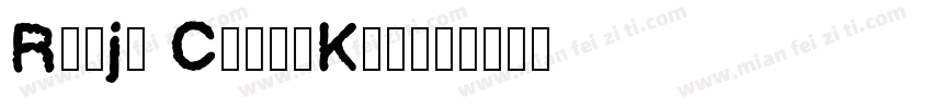 Reeji CloudKai字体转换